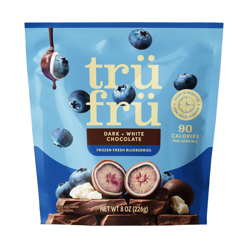 Blueberries Dark & White Chocolate 8 oz