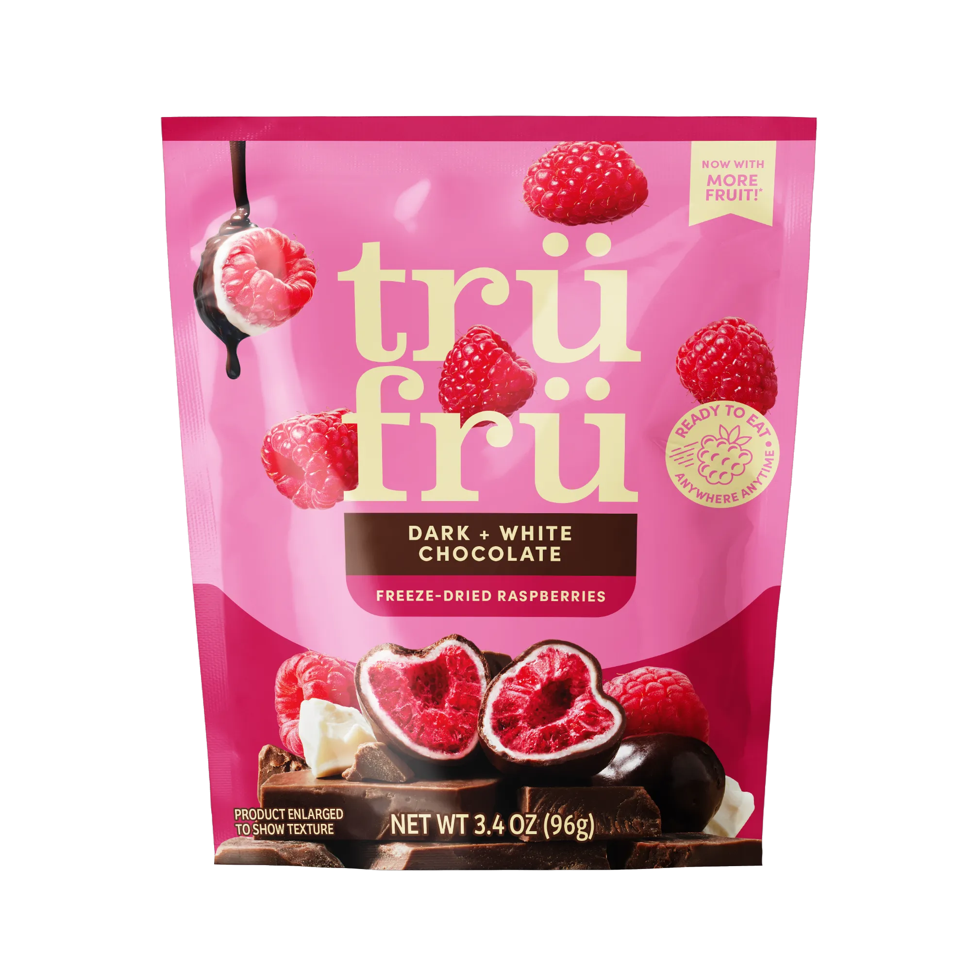 Raspberries Dark & White Chocolate 4.2 oz