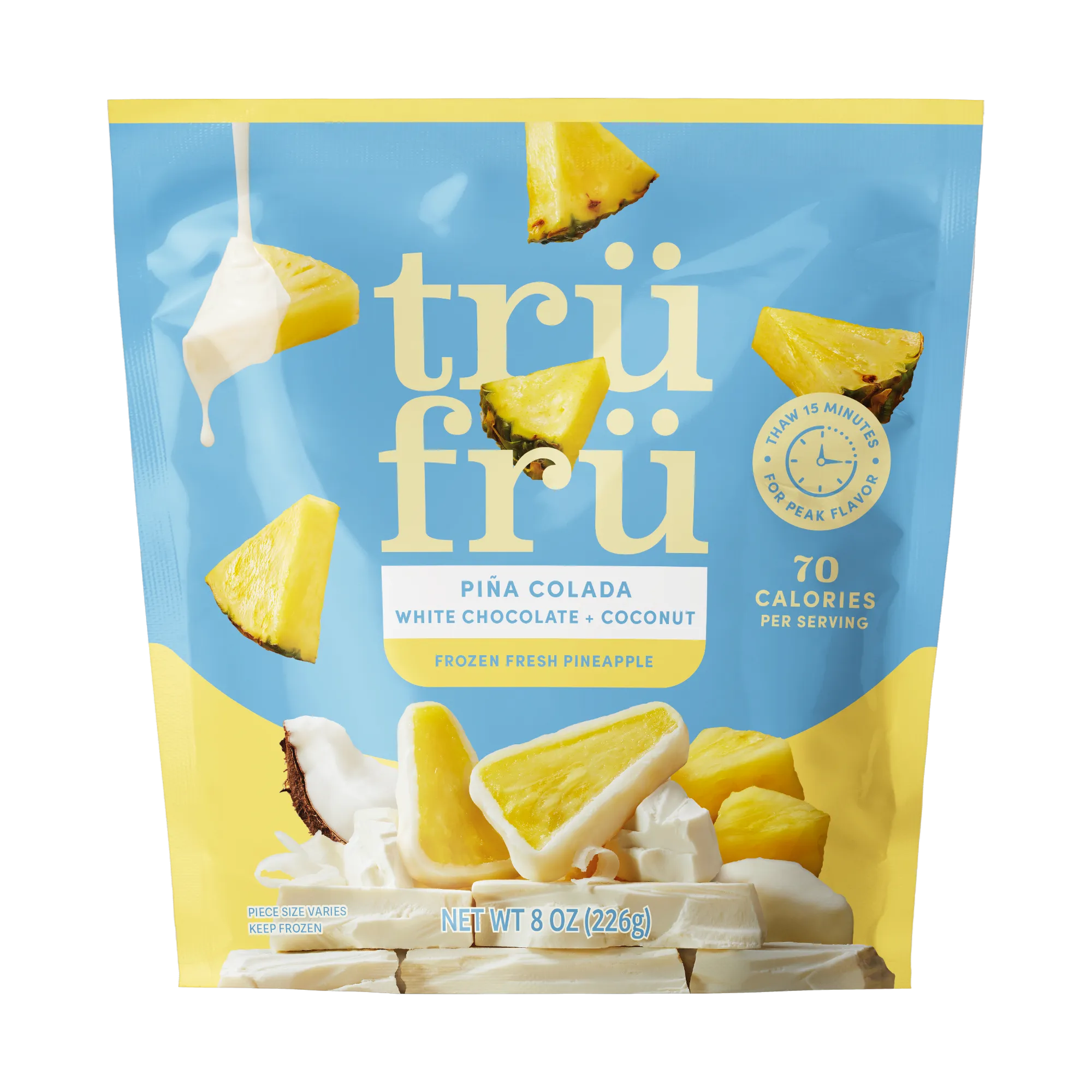 Pineapple White Chocolate & Coconut 8 oz